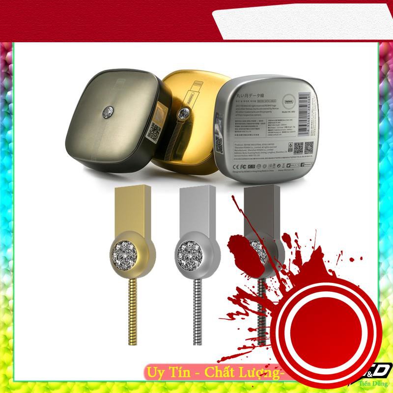 Cáp sạc Iphone Remax RC-085i Chính Hãng- Dây sạc nhanh chất liệu kim loại sang trọng