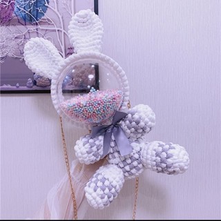 Túi thỏ trong suốt #trend[Đan sẵn ]