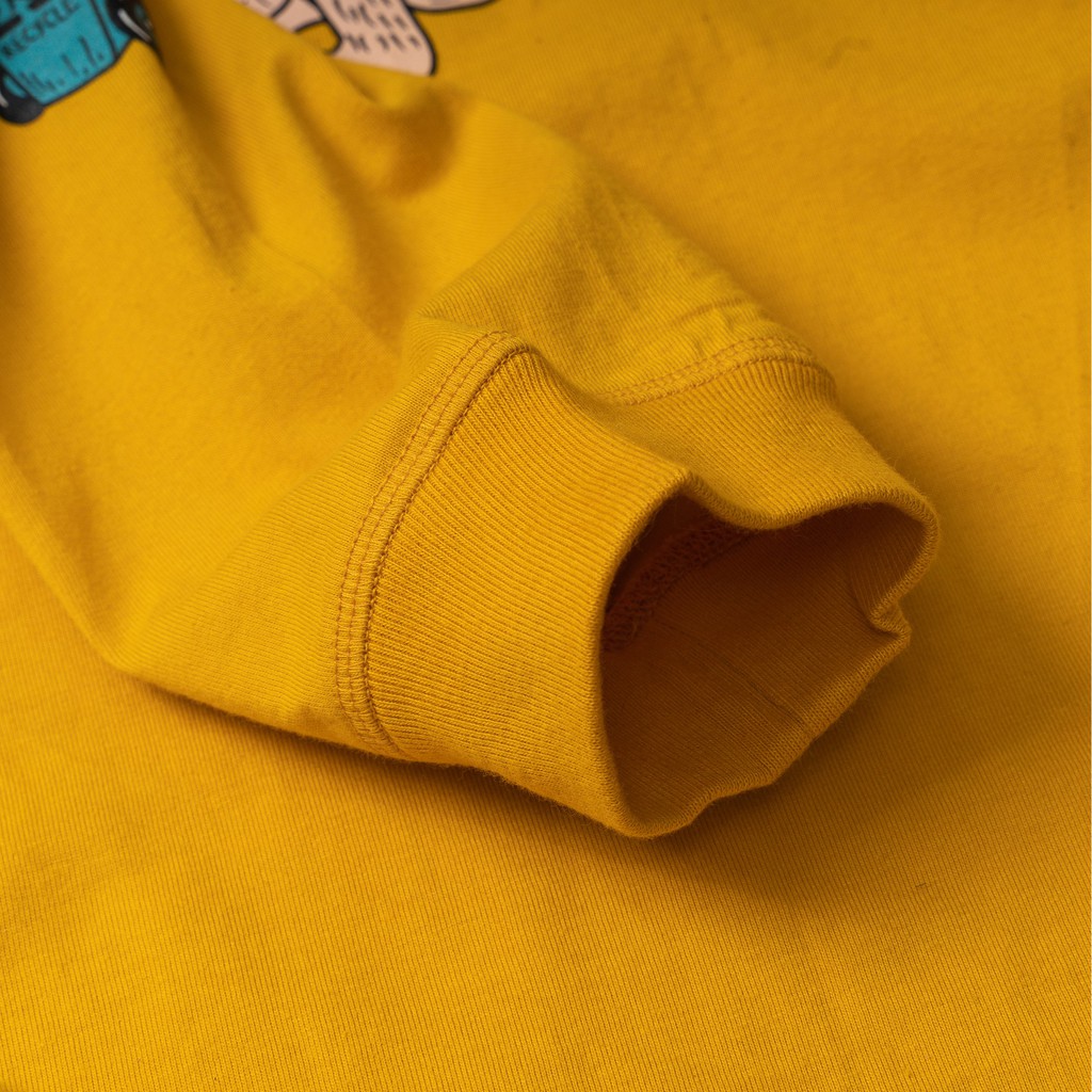 Áo Thun Gori Oldskull - Goricycle tay dài - Vàng | BigBuy360 - bigbuy360.vn