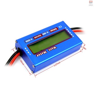 RC Watt Meter 100A Power Analyzer Digital LCD Balance Battery Voltage Checker
