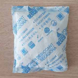 5 Gói hút ẩm Silicagel 50g | Đóng gói 250gram