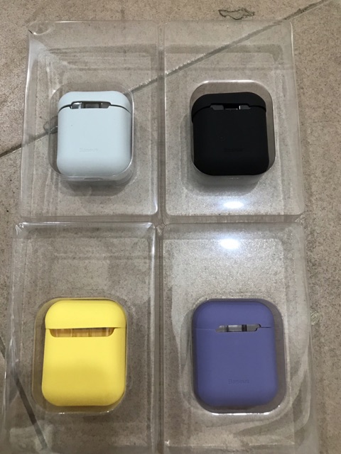 Bao da đựng airpod siêu mỏng chính hãng Baseus