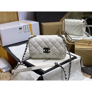 Túi Chanel Flap Mini Da Hạt 2021