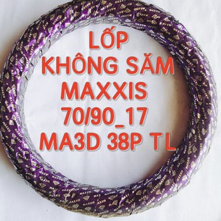 LỐP XE MÁY 70_90_17 MAXXIS KHÔNG SĂM