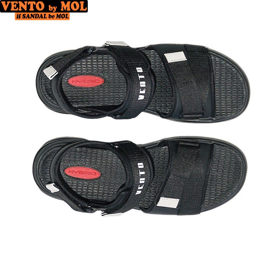 Giày sandal Vento nam quai ngang bản to có quai hậu điều chỉnh được mang đi học đi biển du lịch NB57G