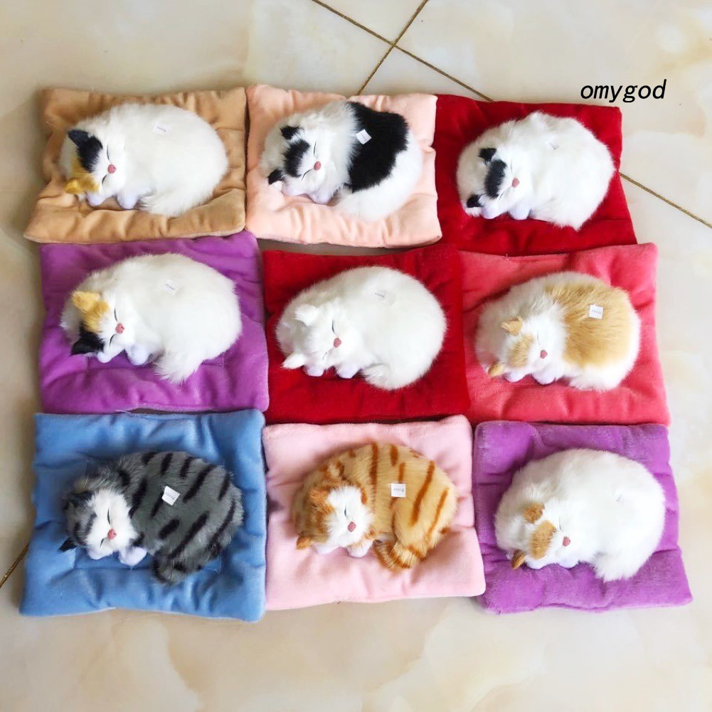 Đồ Chơi Mèo Nhồi Bông Có Âm Thanh
