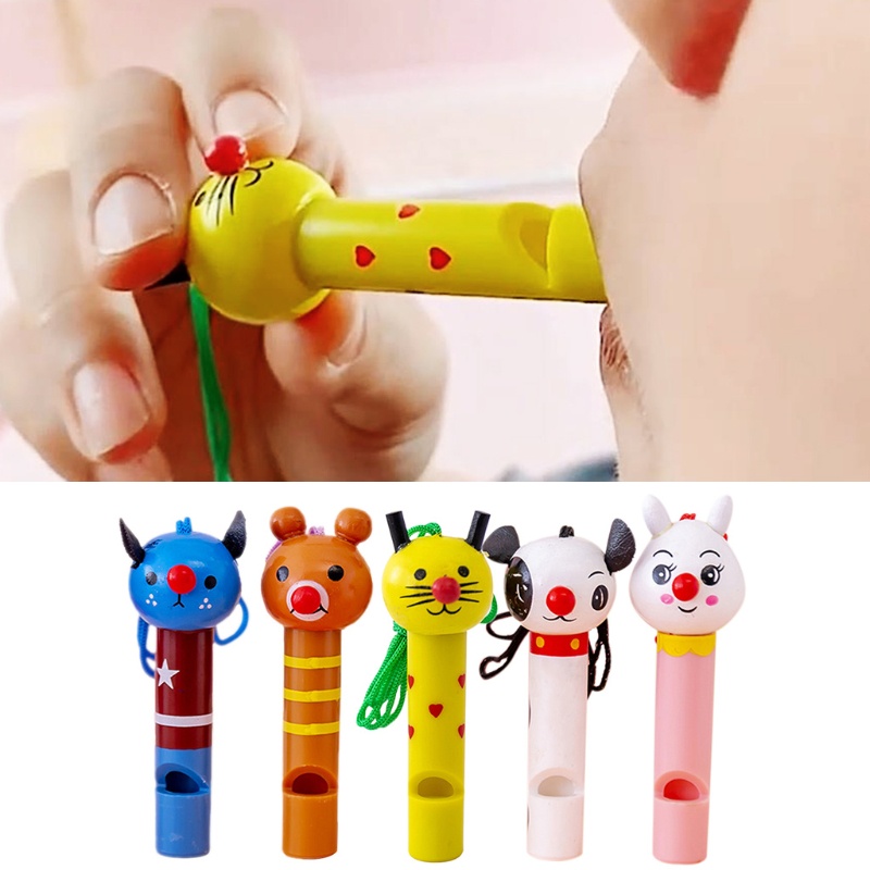 Còi thổi hình động vật phong cách thể thao nhiều màu sắc cho bé