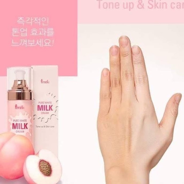 KEM DƯỠNG TRẮNG DA NÂNG TONE PURE WHITE MILK CREAM PRRETI ( DÀNH CHO FACE ) SALE 70%