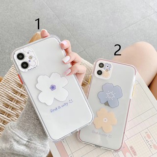 Ốp điện thoại TPU họa tiết bông hoa xinh đẹp cho iPhone 7 8plus X XS XR XSMAX 11 11Pro 11ProMax
