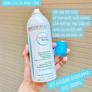 Xịt khoáng Bioderma 300ml