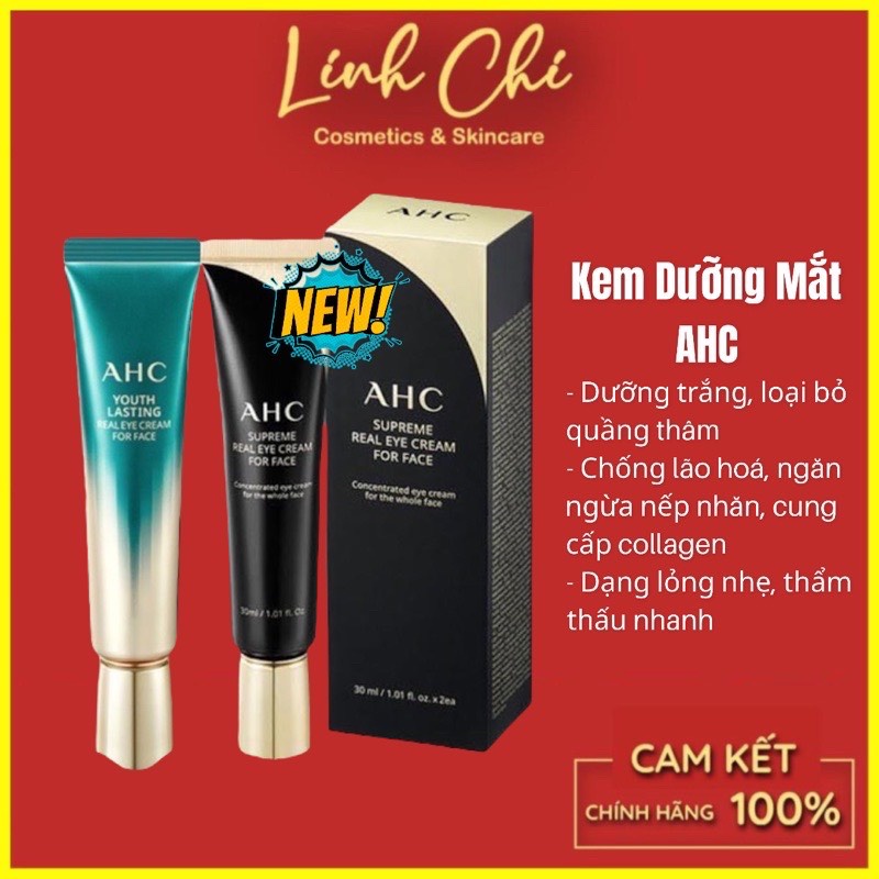Kem Mắt AHC Time Rewind Real Eye Cream For Face 30ml