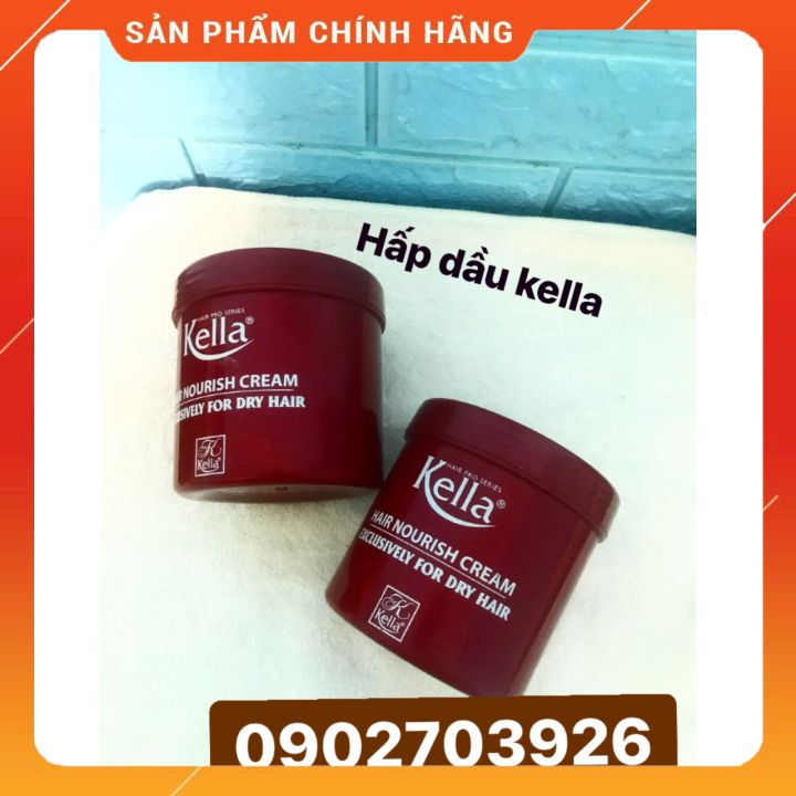 [Tận gốc] hấp dầu kella cung cấp các dưỡng cần thiết chất cho tóc,sau những lần uốn- duỗi -nhuộm, gúp tóc óng mượt hơn $