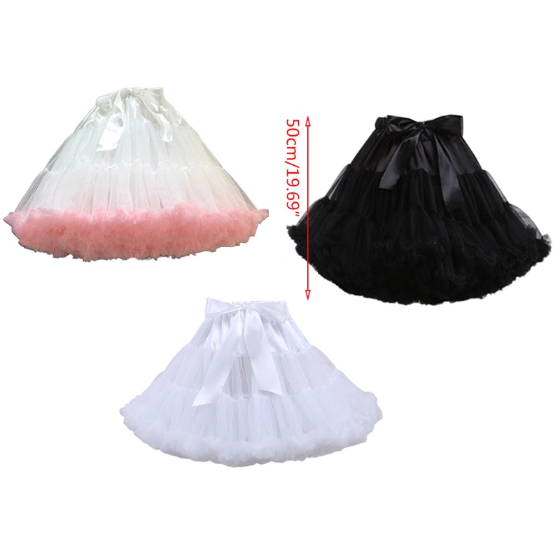 Chân váy xòe nhiều lớp phong cách lolita dành cho nữ
