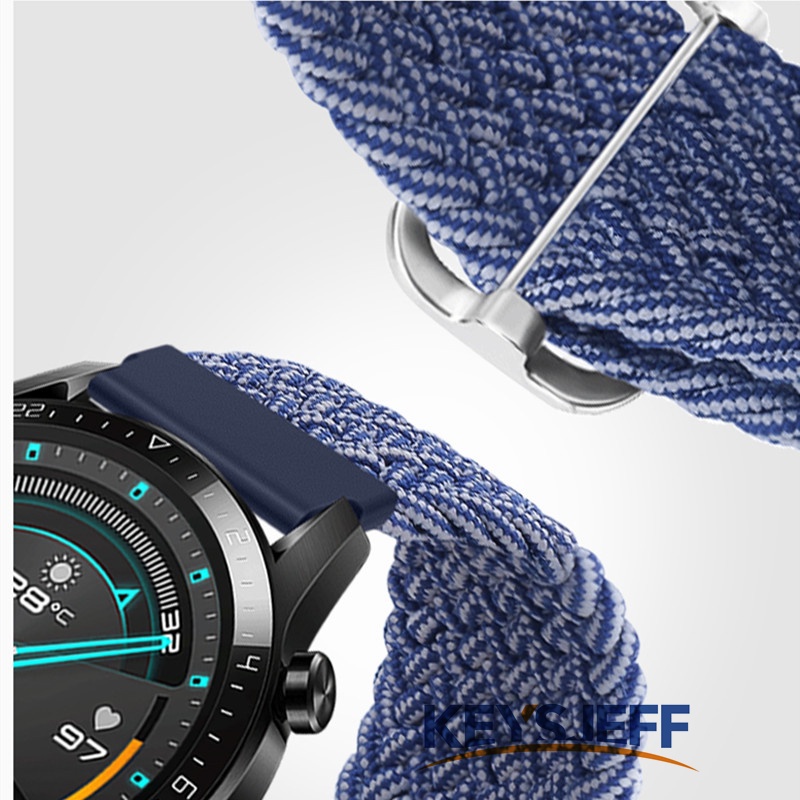 Dây Đeo Thay Thế Bằng Nylon Co Giãn Điều Chỉnh Được Cho Samsung Galaxy Watch 3 45mm/Huawei GT3/GT 2 46mm