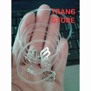 Dây áo ngực, bra trong suốt sợi bún