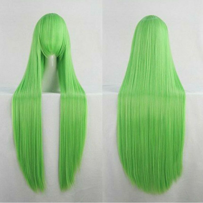 [Sẵn] Wig/tóc giả Enkidu FGO (cơ bản xanh lá cây nhạt 1m -100cm) tại MIU SHOP 03