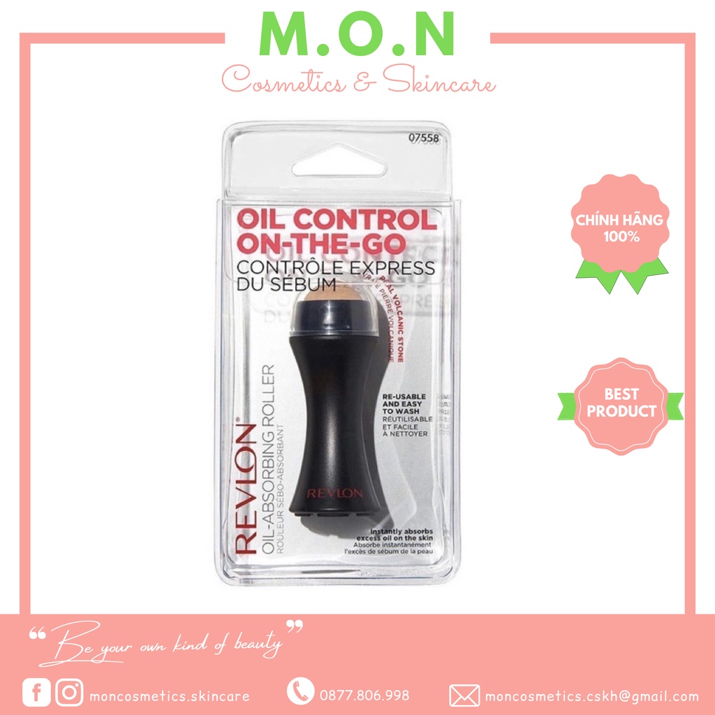 Thanh lăn hút dầu Revlon [Đủ bill]