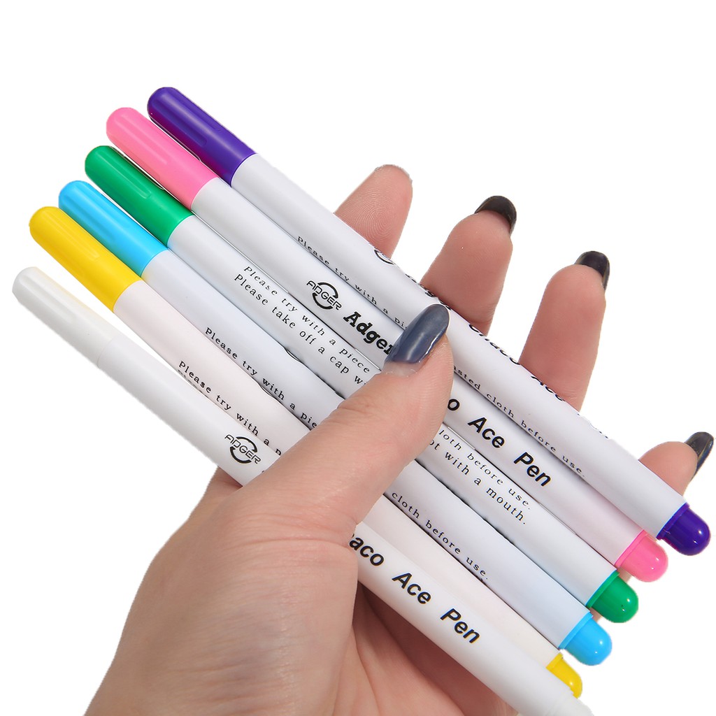 Bút viết hòa tan trong nước tự động nhiều màu sắc tùy chọn hỗ trợ may thêu tại nhà tiện lợi