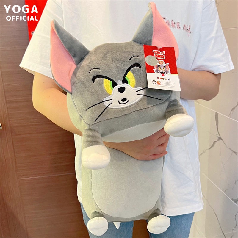 Gối Nhồi Bông Tom Và Jerry 55cm Ngộ Nghĩnh Trang Trí Nhà Cửa