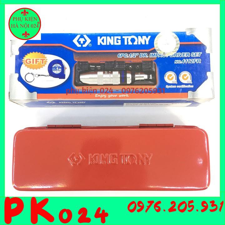 Bộ Tô Vít Đóng KING TONY 6 Chi Tiết Cao Cấp Chất Lượng Tốt
