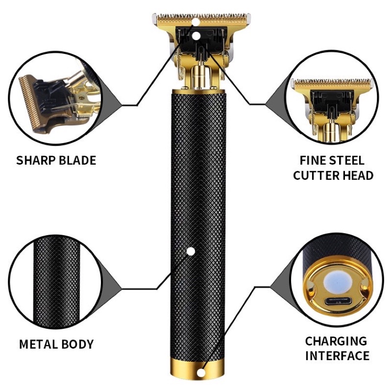 Tông đơ T9 cắt tóc gia đình - cắt tóc tạo kiểu siêu nét ,cạo râu