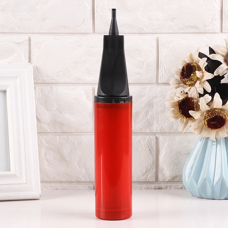 Dụng Cụ Bơm Bong Bóng Cầm Tay Bằng Nhựa Màu Sắc Hỗn Hợp Nhỏ Gọn