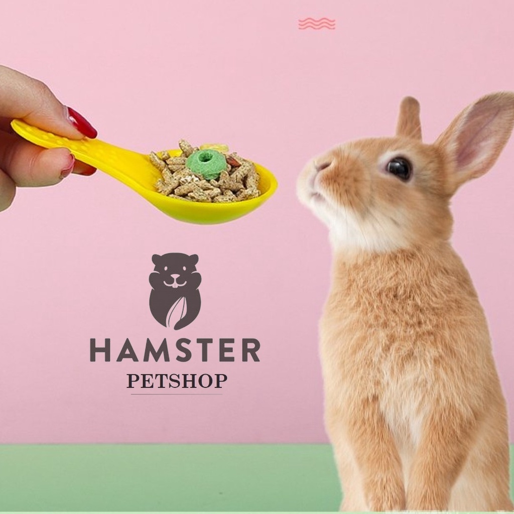 Thìa múc thức ăn cho Hamster, thỏ, bọ, sóc, chó , mèo