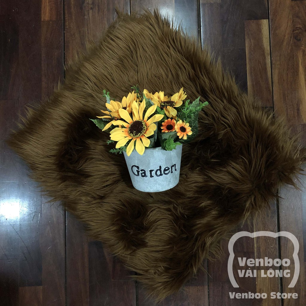 👑 THẢM LÔNG CHỤP ẢNH QUẦN ÁO - TRẢI SÀN STUDIO | NÂU GẤU BROWN