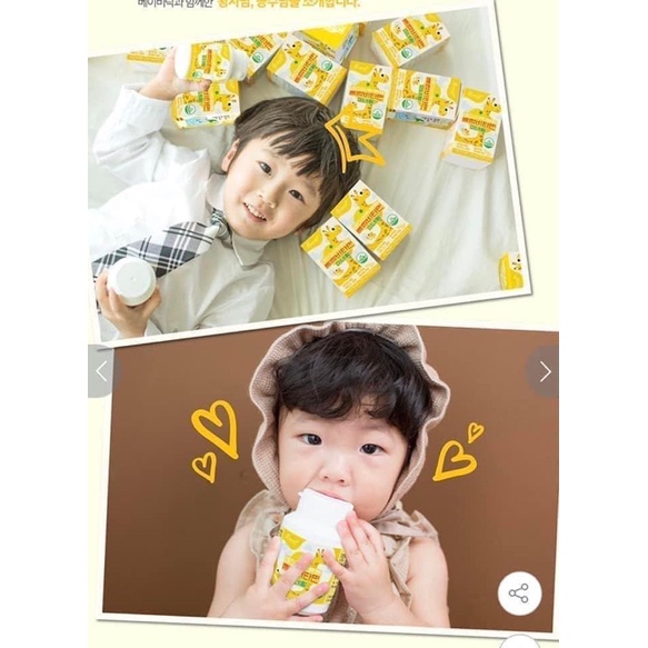 Kẹo Canxi Tăng Chiều Cao Cho Bé Nội Địa Hàn Premium Kids Multivitamin Mineral