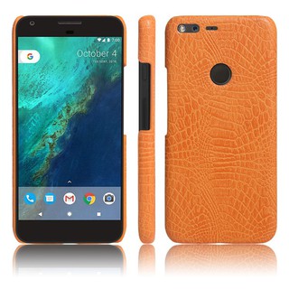 Ốp lưng da vân cá sấu cho điện thoại Google Pixel