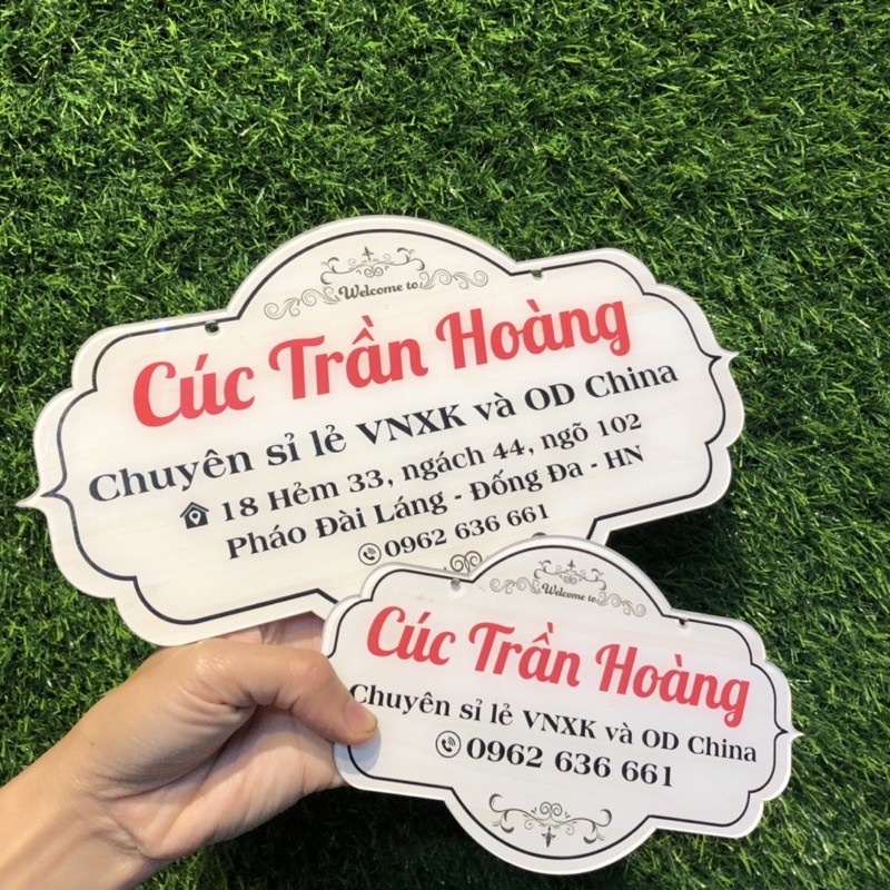 Bảng hiệu mika giá rẻ_ bảng trang trí cho cửa hàng, quán cà phê