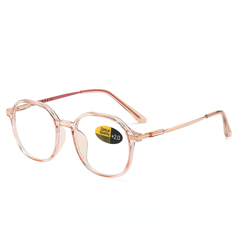 Kính đọc sách ZELIN 2053 khung đa giác thời trang chống ánh sáng xanh