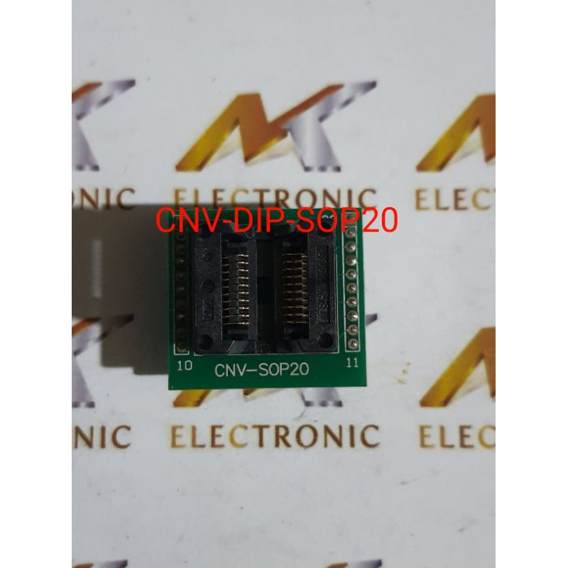 CNV-DIP-SOP20 Đế chuyển đổi IC từ DIP20 sang SOP20
