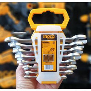 Bộ 8 cờ lê hai miệng ingco hkspa2088