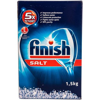 Muối rửa bát Finish làm mềm nước