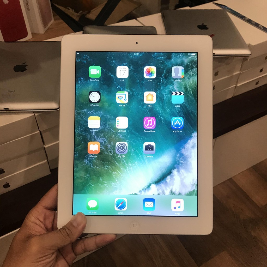 Máy tính bảng Apple Ipad 4 chính hãng quốc tế / tặng kèm phụ kiện / bảo hành 365 ngày | BigBuy360 - bigbuy360.vn