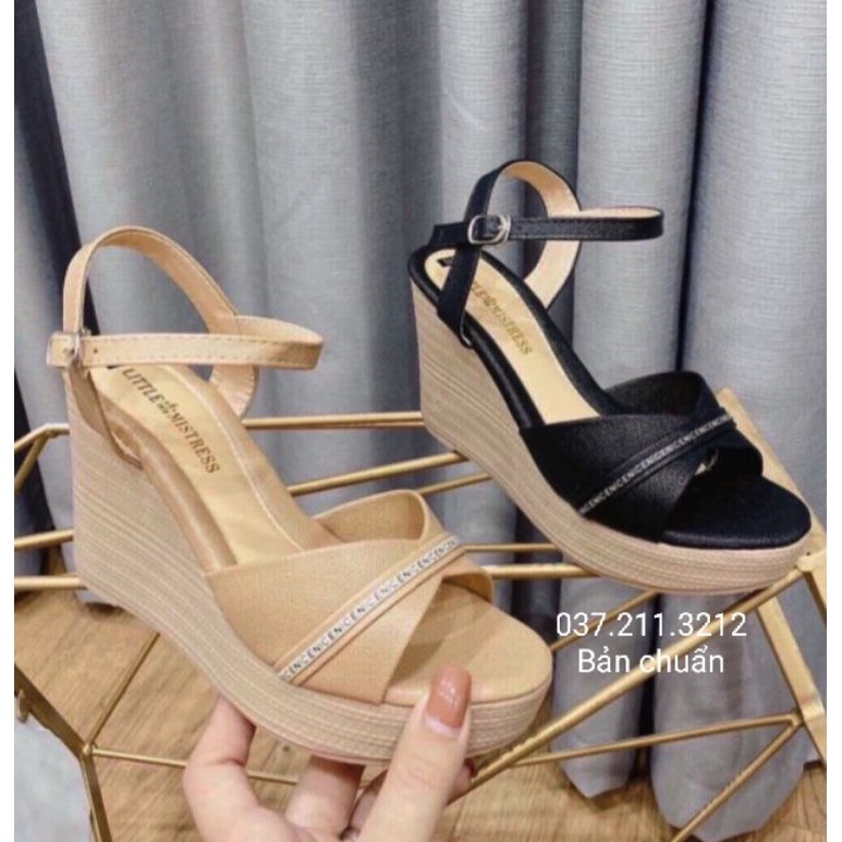 sandal 9 cm đế xuồng