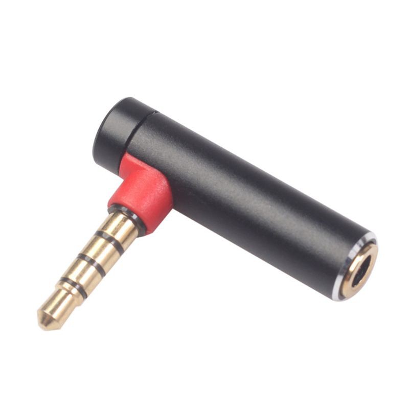 Cáp Chuyển Đổi Male Sang Female 90 Độ Hình Chữ L 3.5mm