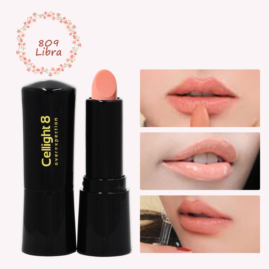 Son mini thiên nhiên không chì Cellight 8 - Fancy Lips Collection 2g | BigBuy360 - bigbuy360.vn