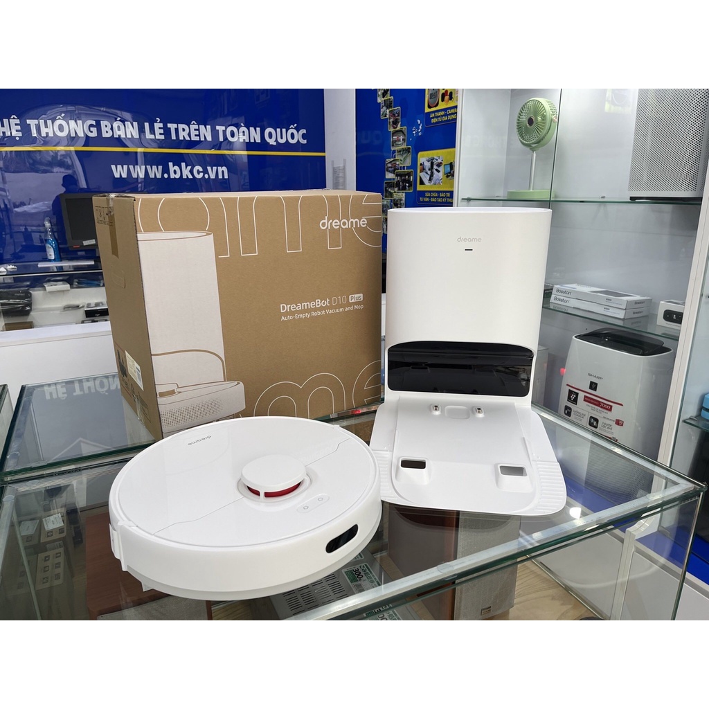Robot Hút Bụi Lau Nhà Thông Minh Dreame D10 Plus - Bản Quốc Tế - Bảo hành 12 tháng