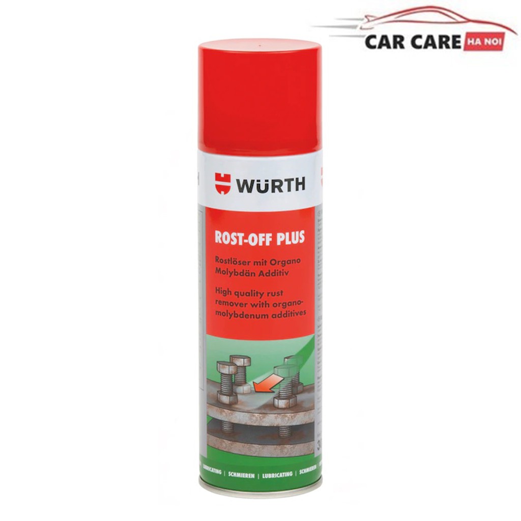 Dầu tẩy rỉ sét Wurth Rust remover Rost-Off Plus 300ml