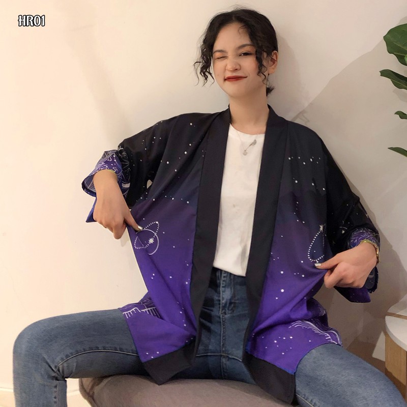 Haori Happi Kimono họa tiết Nhật Bản | BigBuy360 - bigbuy360.vn