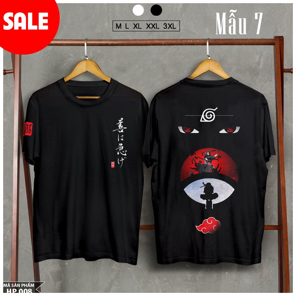 [SIÊU PHẨM] Áo Itachi Sasuke Uchiha - áo thun in hình Naruto được yêu thích, giá rẻ | BigBuy360 - bigbuy360.vn