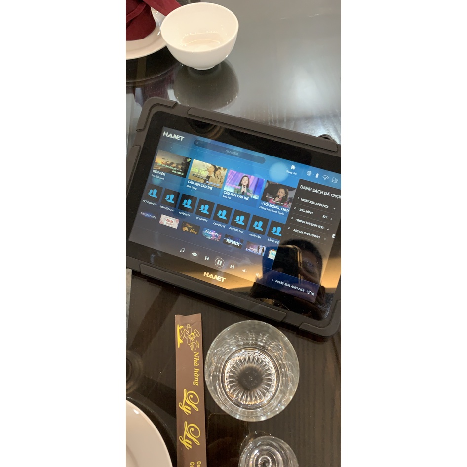 Vỏ Mặt Sau Máy Tính Bảng Chọn Bài HANET SmartList