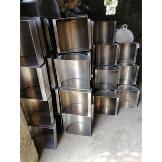 combo 5 máng gàu inox cho lợn (heo)