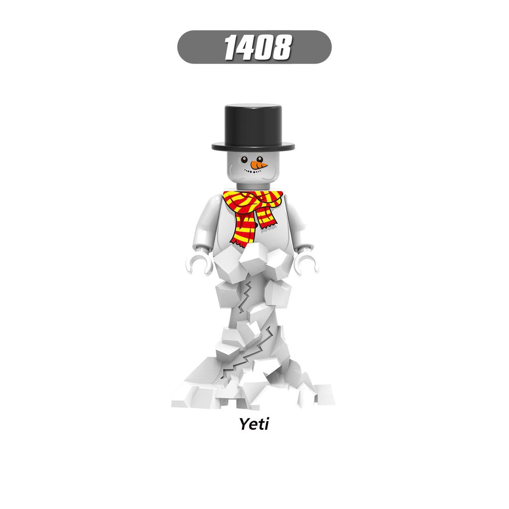 Đồ Chơi Minifigures Avenger Phiên Bản Giáng Sinh Noel Ironman Steve Yeti Mẫu Mới Ra Siêu Đẹp X0275