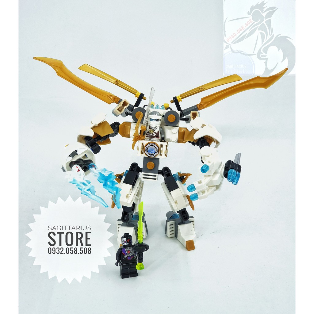 Lego Zimo Lắp Ráp Robo Ninja - ZM1800A