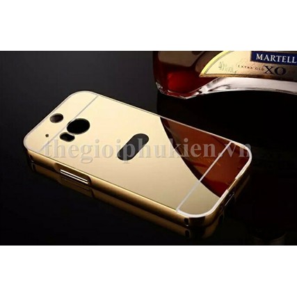 Ốp cháng gương viền kim loại cho HTC One M9