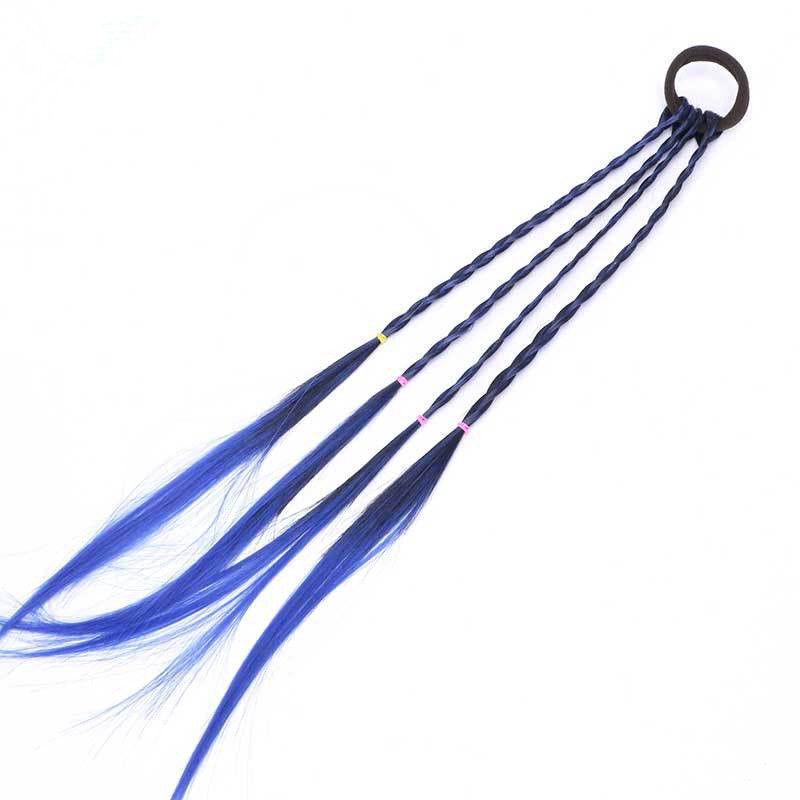 Dây cột tóc kiểu tóc tết dài nhiều màu lựa chọn 45cm dành cho nữ
