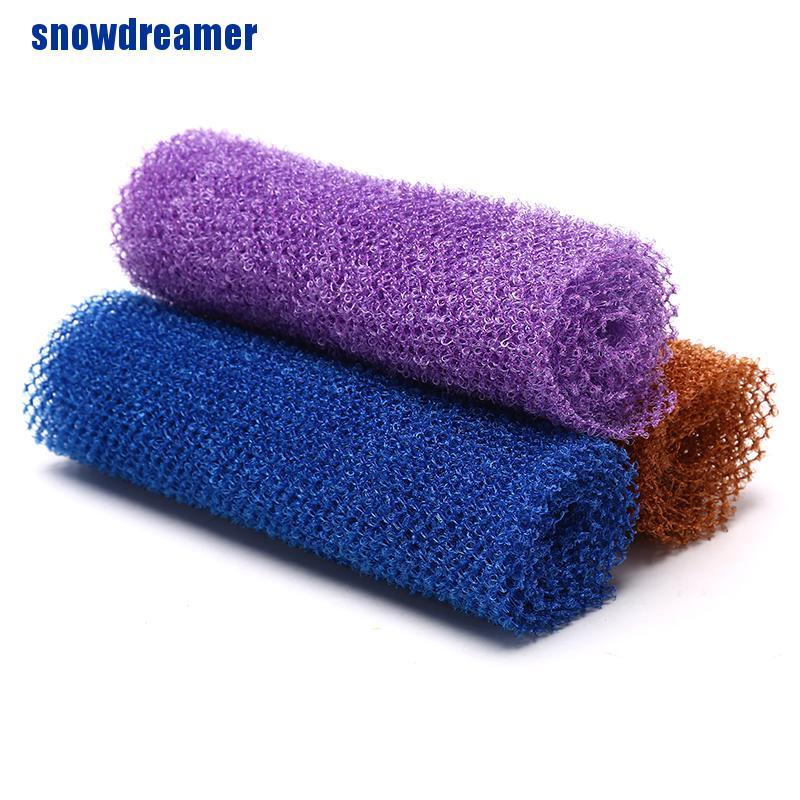 [Hàng mới về] Bông tắm bọt biển dạng lưới châu Phi tẩy tế bào chết toàn thân chăm sóc da